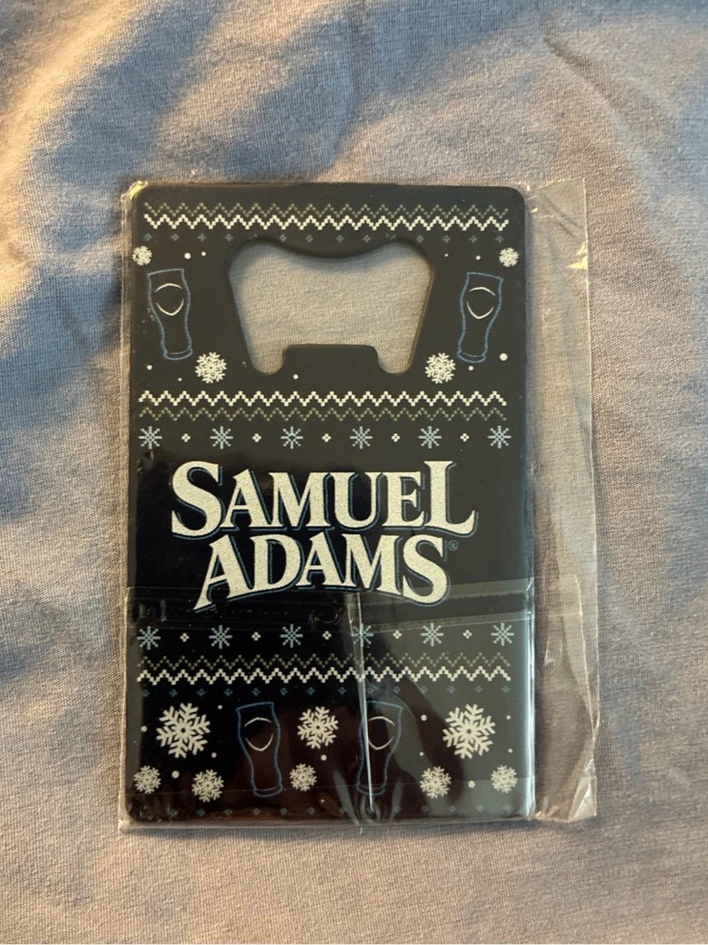Samuel Adams Winter Special Bottle Opener Sealed NWOT